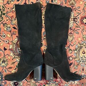 Michael Kors Black Jocelyn Heeled Boots
